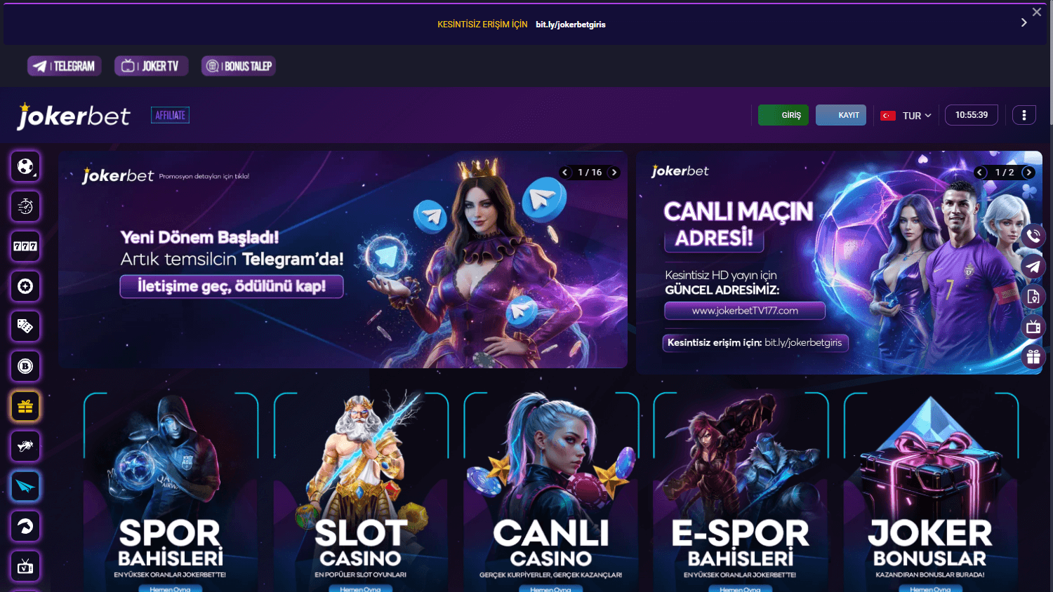 Jokerbet Casino Desktop screenshot